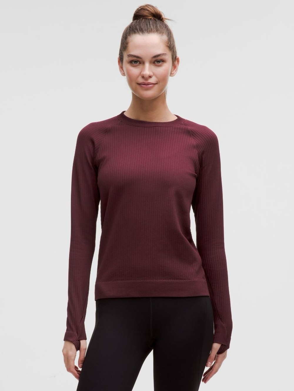 Lululemon Rest Less Pullover Burgundy Maroon